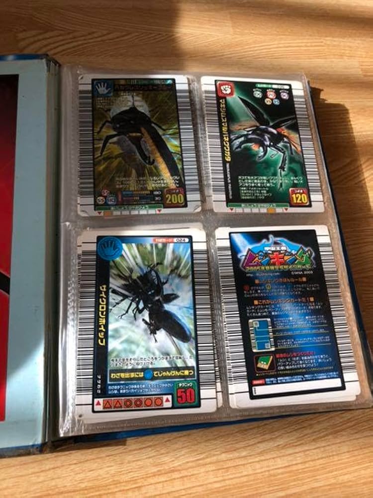 ムシキング まとめ売り 143枚＋マスターズカード2枚 ムシキング カード