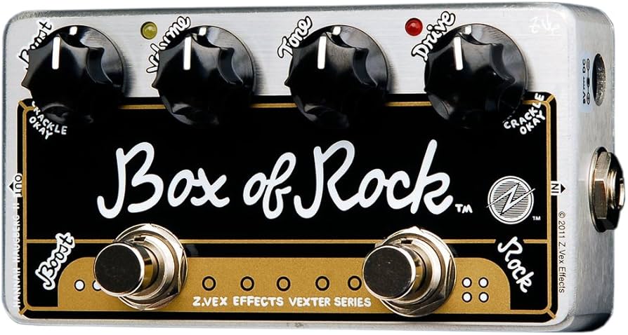 Amazon.com: ZVEX Effects Vexter Box of Rock Distortion Guitar