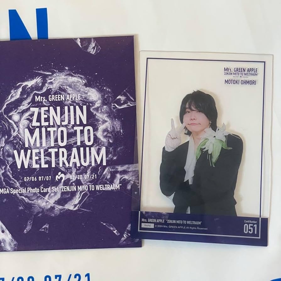 ミセス『ゼンジン未到とヴェルトラウム』フォトカード