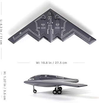 Amazon.com: NUOTIE B-2A Spirit 1/200 Metal Bomber Model Kits with
