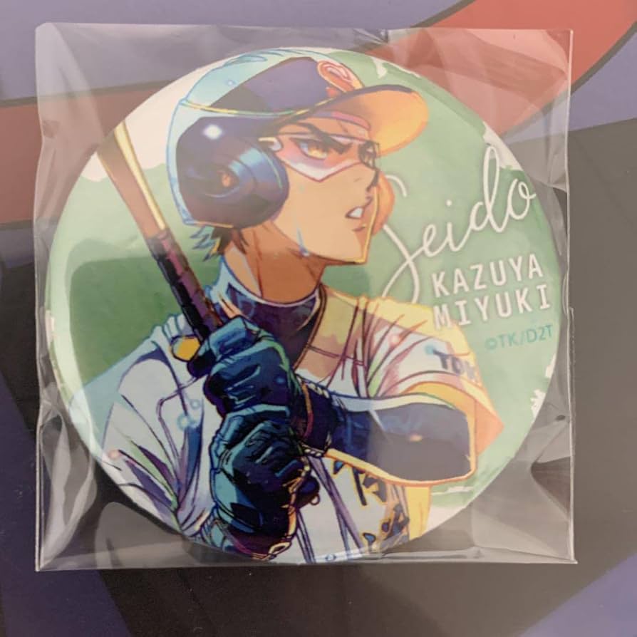 ダイヤのA 沢村栄純 PALE TONE series 缶バッジ