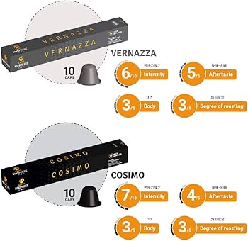 Amazon.co.jp: Mokapresso（モカプレッソ） カプセルコーヒー 5種