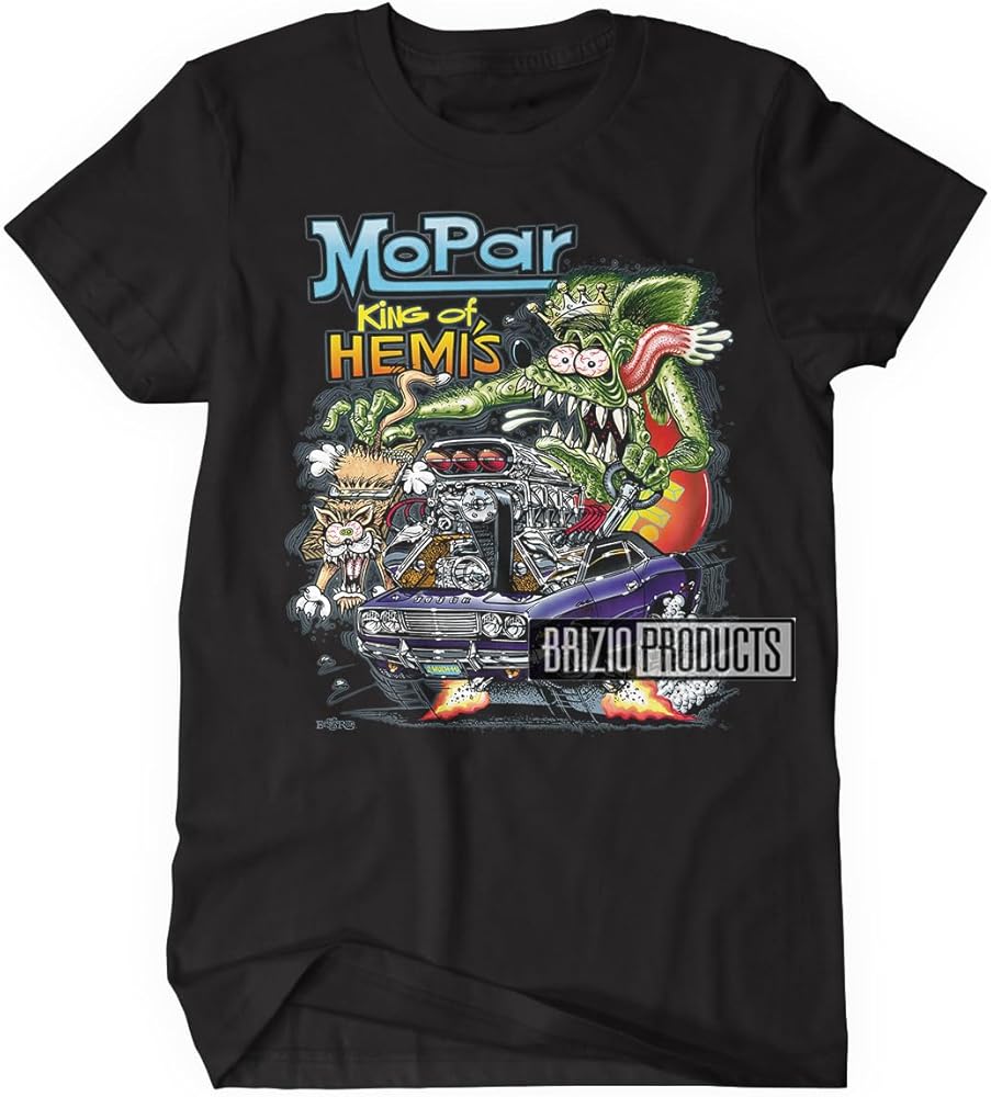 Rat Fink Hemi King (Medium) Black | Amazon.com