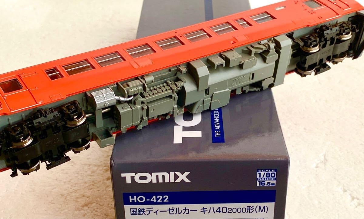 TOMIX HO-422 国鉄 キハ40 2000形 M 手すり等真鍮に交換 TOMIX HO-422