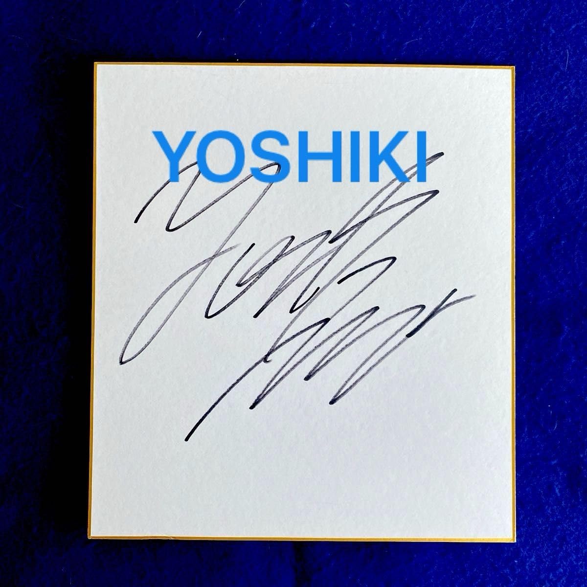 ◉非売品◉X JAPAN◉YOSHIKI ART◉直筆サイン入◉限定特別セット