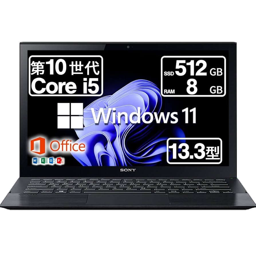 高品質 【大人気VAIO✨第10世代i5】Pro PG／13.3型／SSD256GB 美品
