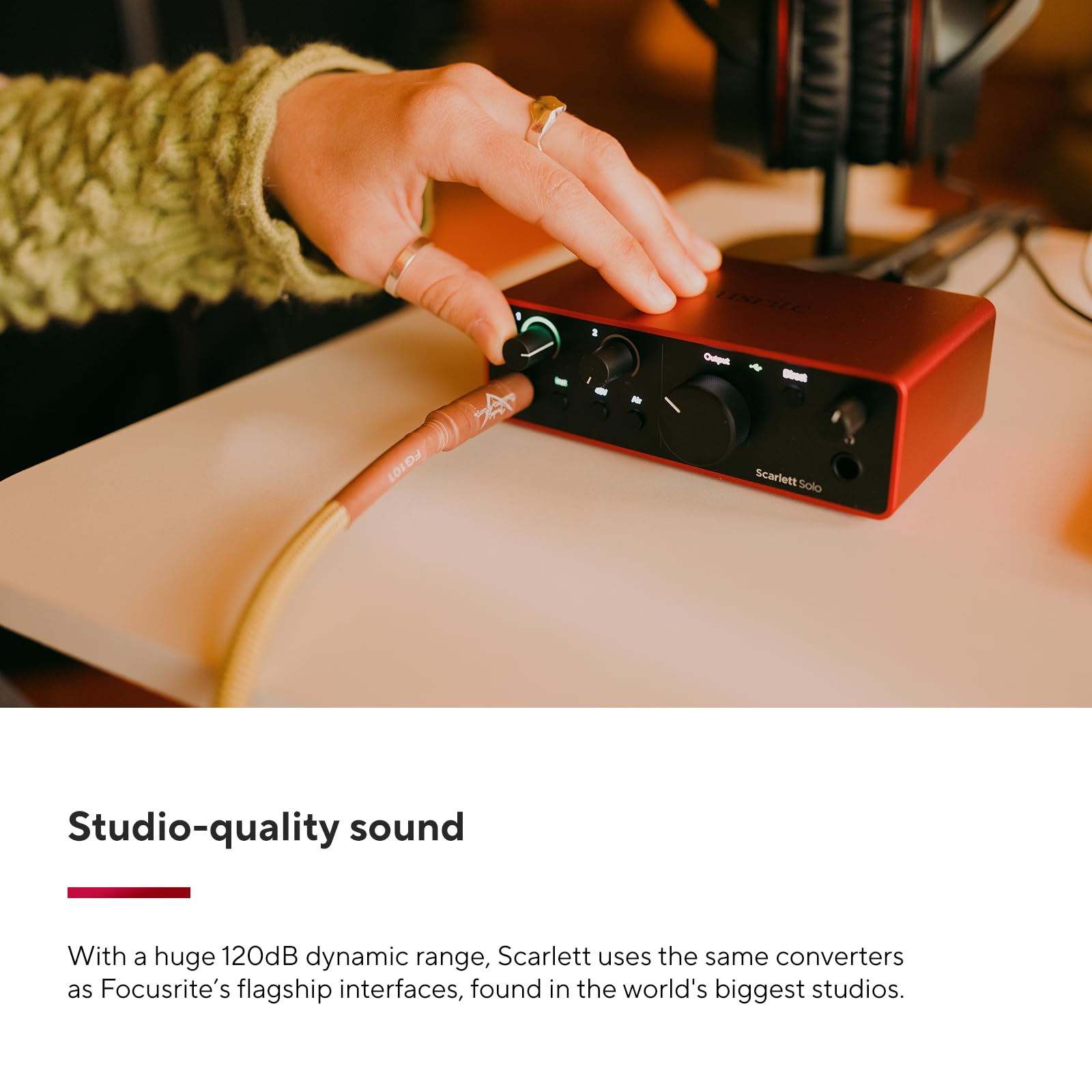 Amazon.co.jp: Focusrite Scarlett Solo 第4世代 USBオーディオ