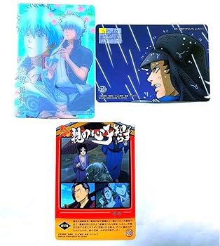 銀魂 クリアコレクション カードガム ステッカー 銀時 等 攘夷組 中心