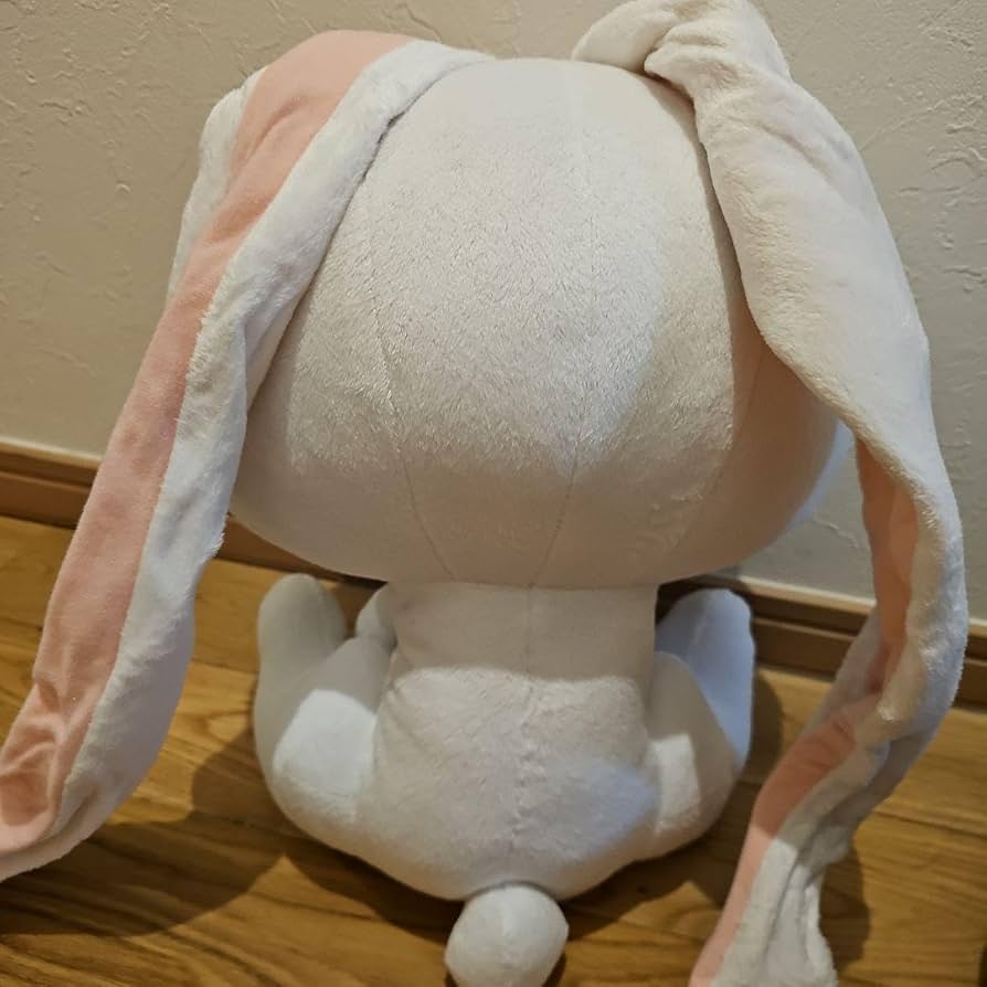 Amazon.co.jp: チャックスGP XL 汎用うさぎ ぬいぐるみ 白 グルーミー