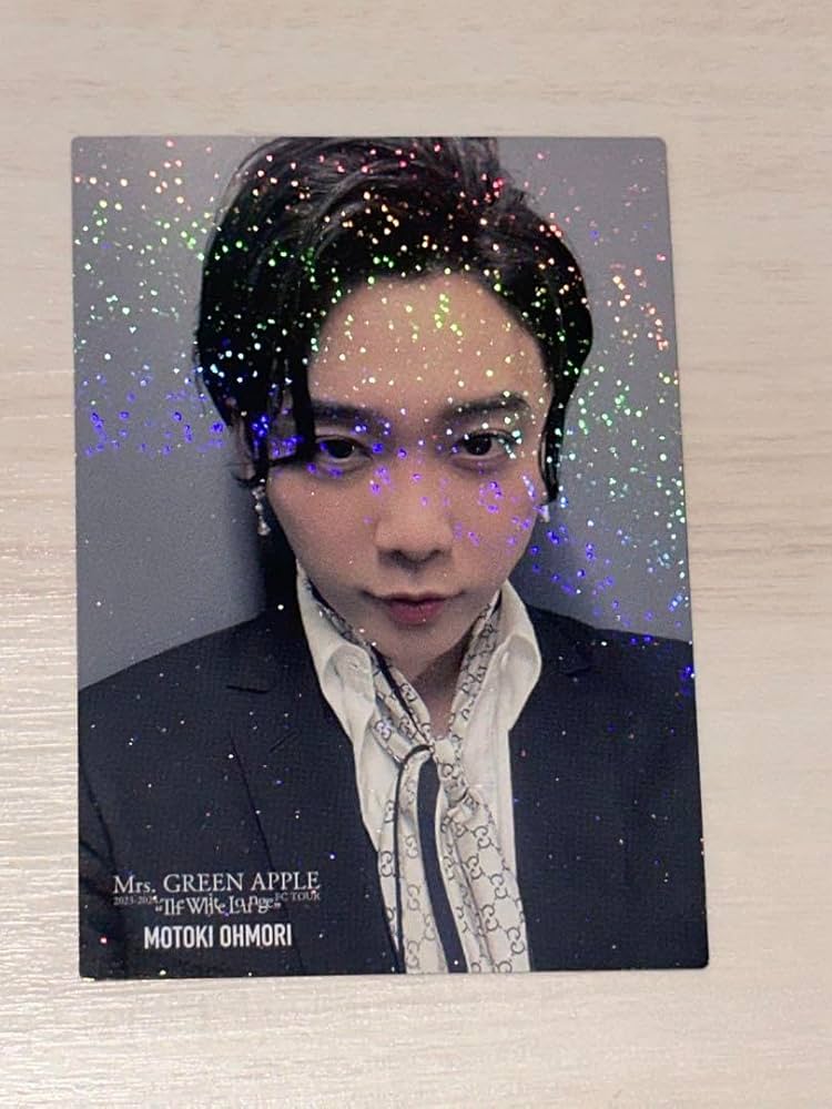 Mrs. GREEN APPLE 大森元貴 直筆サイン入りフォトカード Mrs GREEN
