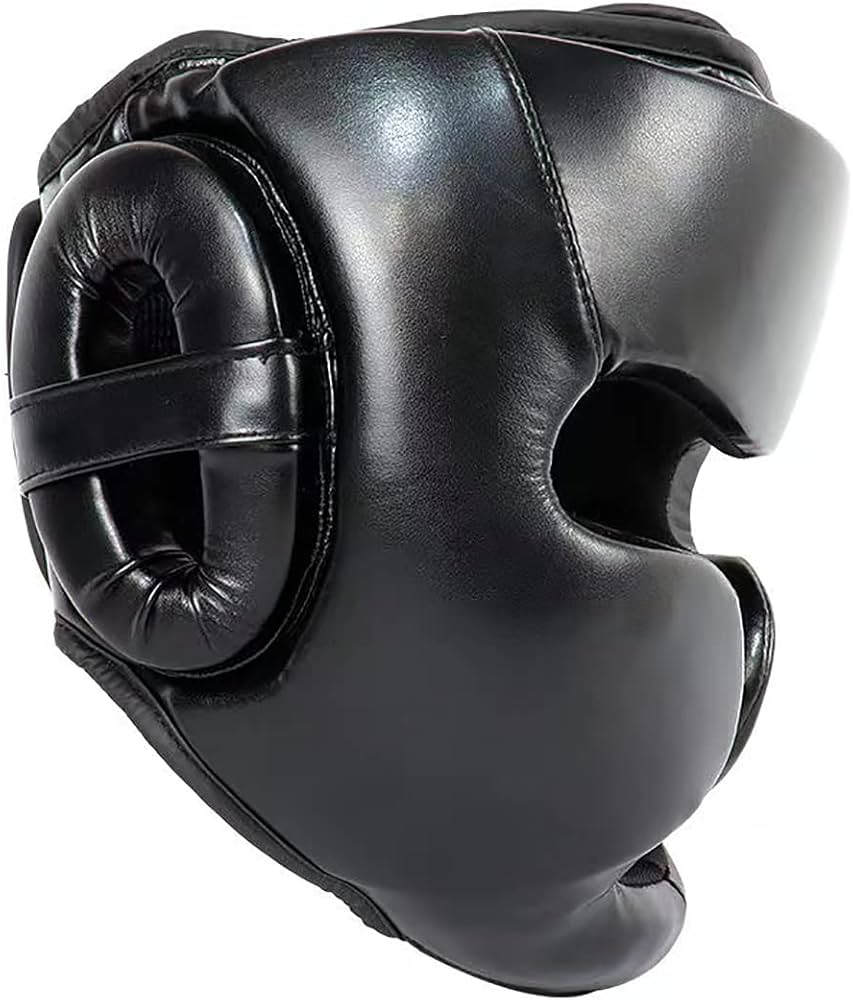 K-1 ヘッドギア 黒 レザー K-1 ヘッドギア ブラック レザー K-1