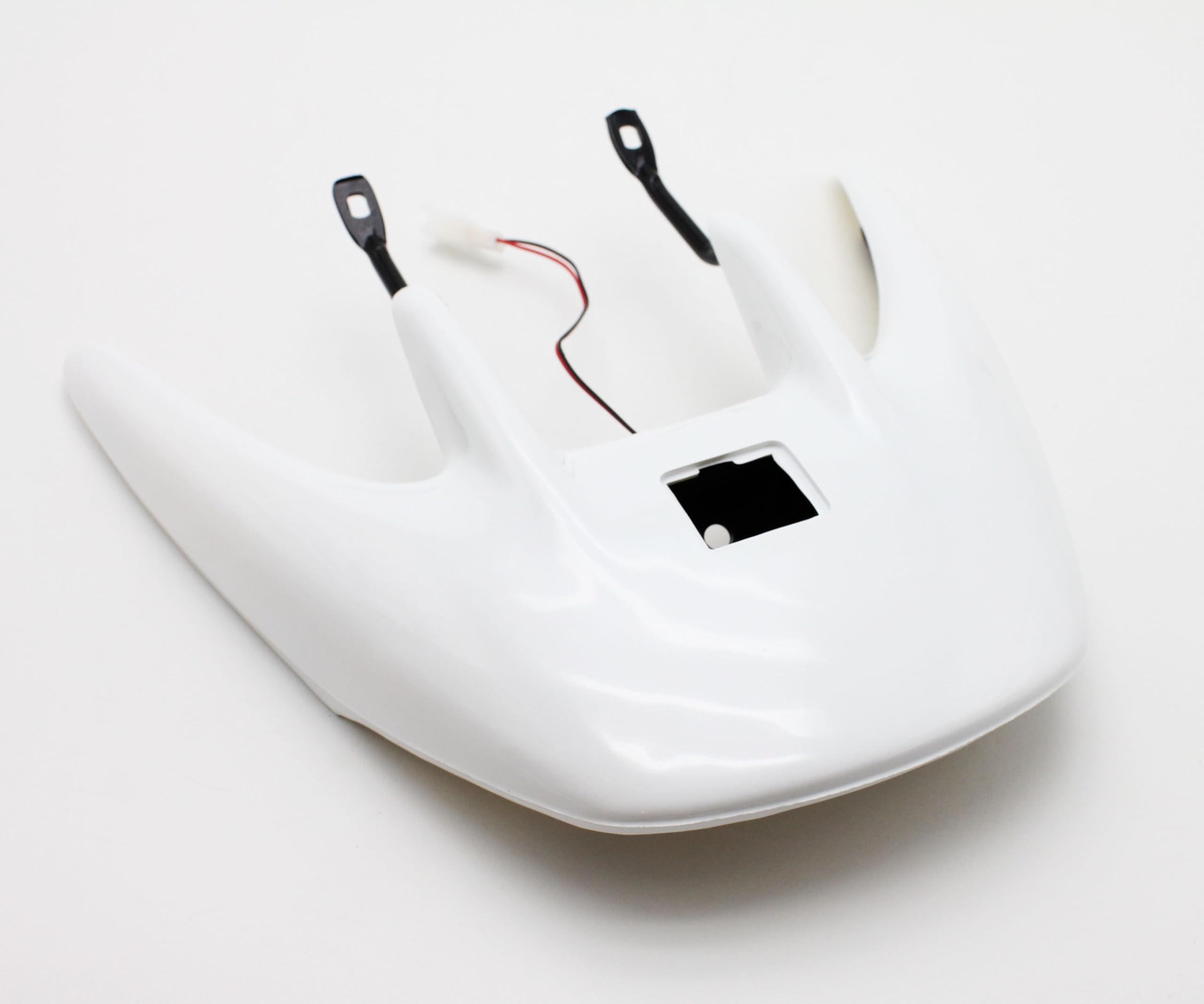 Amazon | リアスポイラー LED ステーセット 白 バイクパーツ バイク