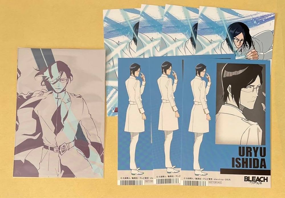 Amazon.co.jp: BLEACH 石田雨竜 ポストカード ポスカ 特典 先行上映会