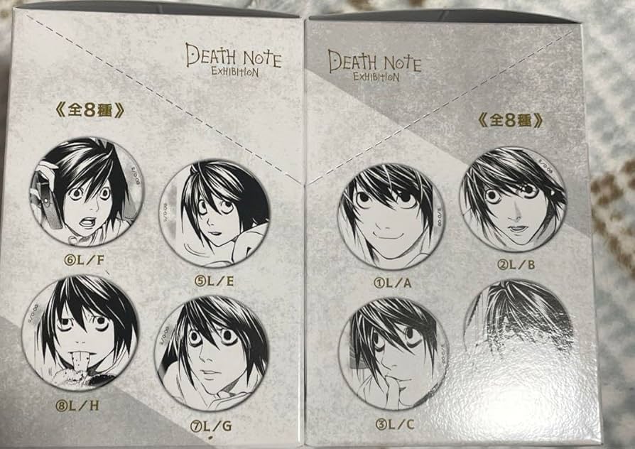 L デスノート展 缶バッジ 推しキャラバッジ