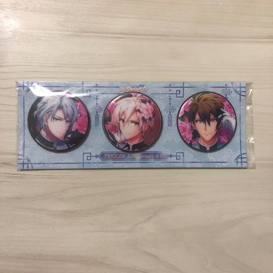 アイナナ クリクリ 記念日2019 缶バッジ TRIGGER