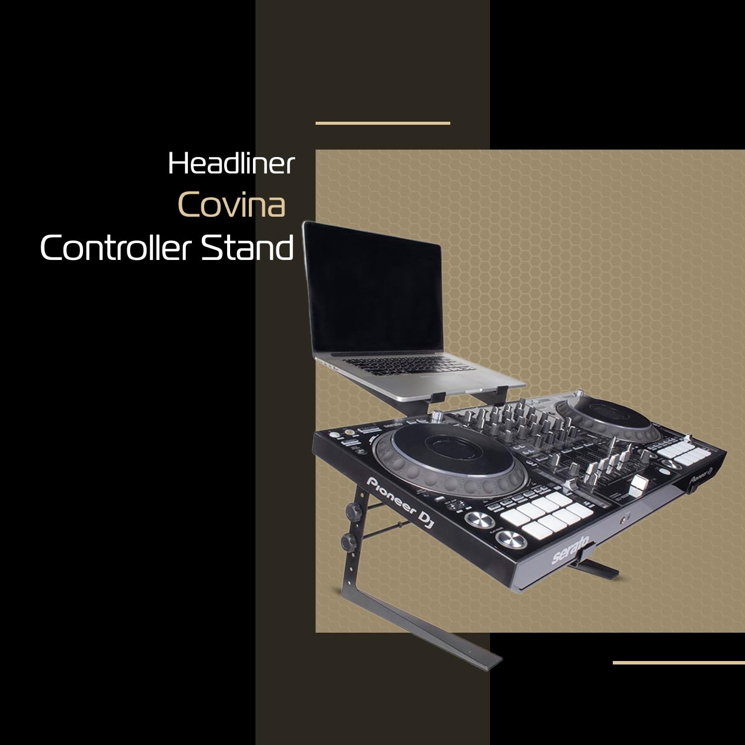 Amazon.co.jp: Headliner CovinaポータブルデュアルDJコントローラー