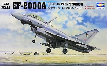 Amazon.com: Trumpeter EF-2000A Eurofighter Typhoon Model Kit