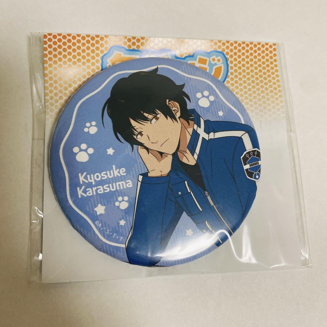 描き下ろし 烏丸京介 65mm缶バッジ トリガー起動（オン）Ver