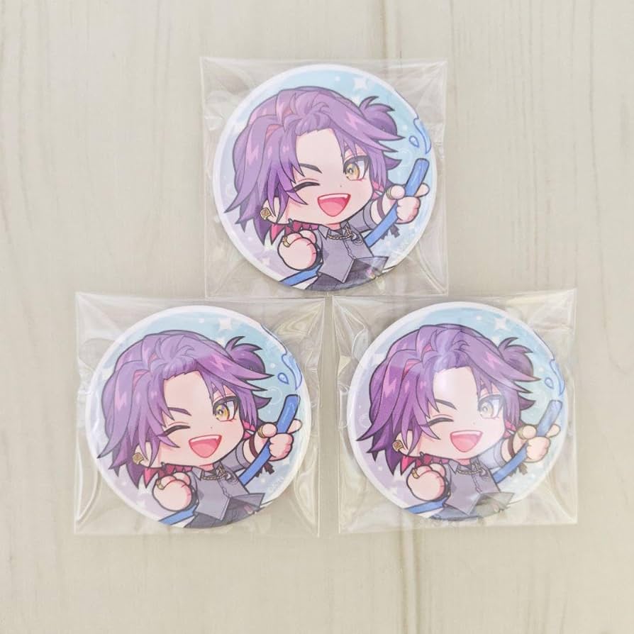 にじさんじ VOLTACTION 渡会雲雀 まねきねこコラボ SD 缶バッジ 【公式