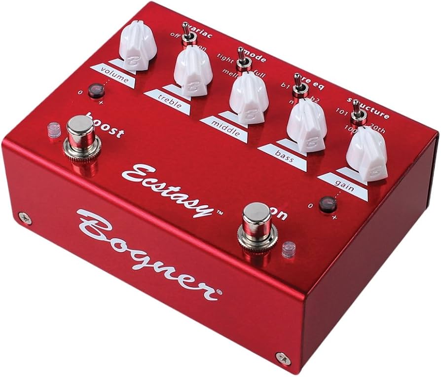 生産終了】Bogner ecstasy red エフェクター 生産終了】Bogner ecstasy