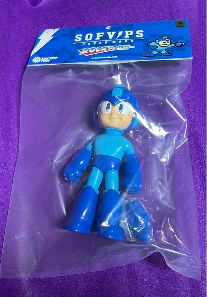 Amazon.co.jp: sofvips ソフビ ロックマン フィギュア : おもちゃ