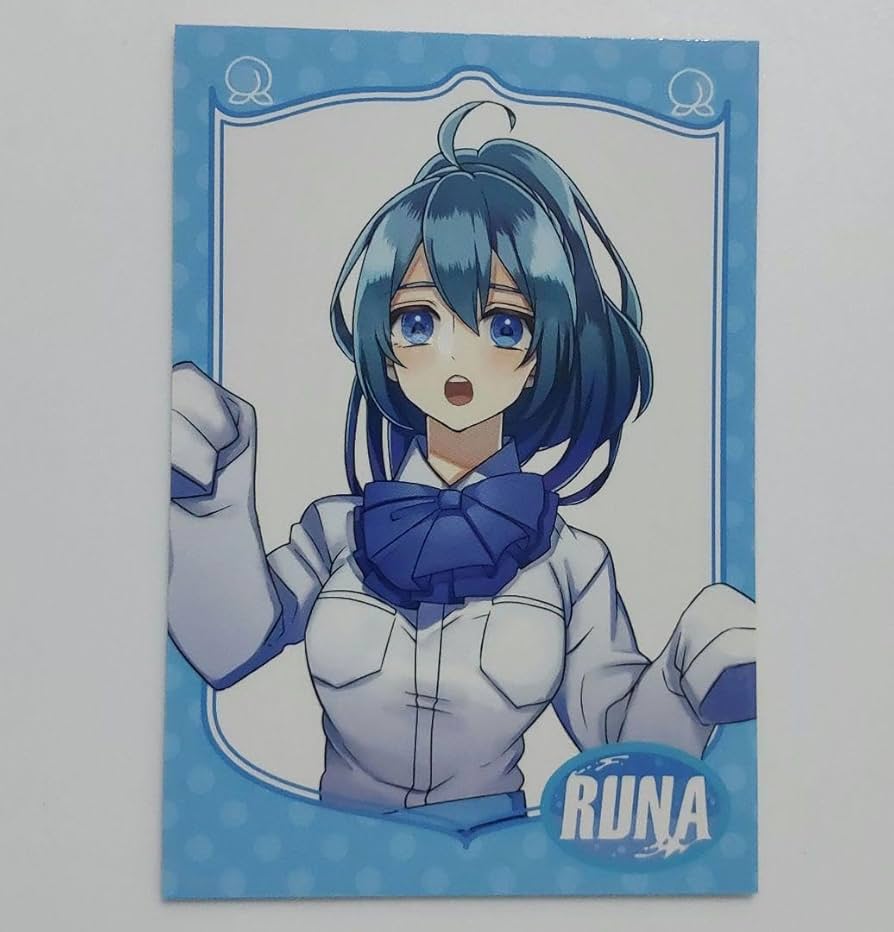 カラフルピーチるなさんトレカ21枚 トランプ1枚 カラフルピーチるなさん