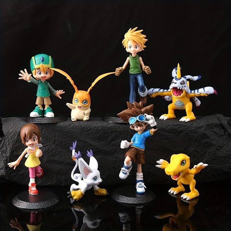 Amazon.co.jp: デジモンアドベンチャー 八神太一 アグモン 全4種セット