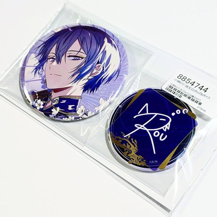 小柳ロウ 誕生日グッズ2024 缶バッジ にじさんじ 小柳ロウ 誕生日