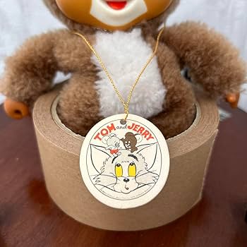 Amazon.co.jp: タグ付き昭和レトロ マスダヤ トム&ジェリー ぬいぐるみ