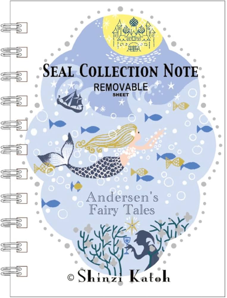 Amazon | シール堂 日本製 シール帳 Shinzi Katoh 人魚の姫 A6 40