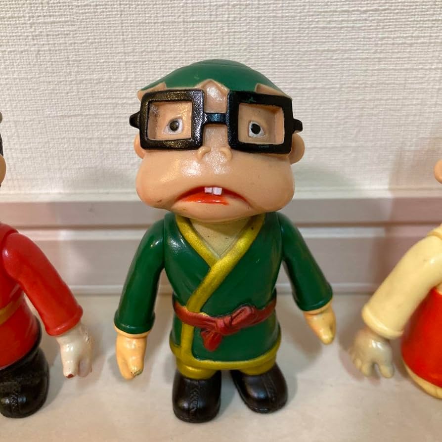 専用出品 飛べ！孫悟空 ザ·ドリフターズ！ ソフビ人形5点 ザ