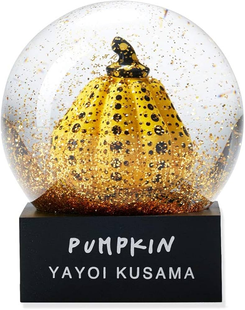 草間彌生】スノードーム YAYOI KUSAMA pumpkin かぼちゃ Amazon.co.jp