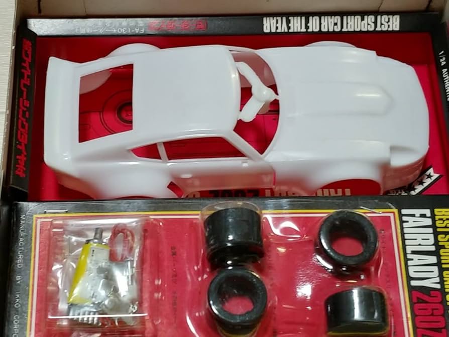 イッコー1/24フェアレディ260Z-G（赤）当時物プラモ