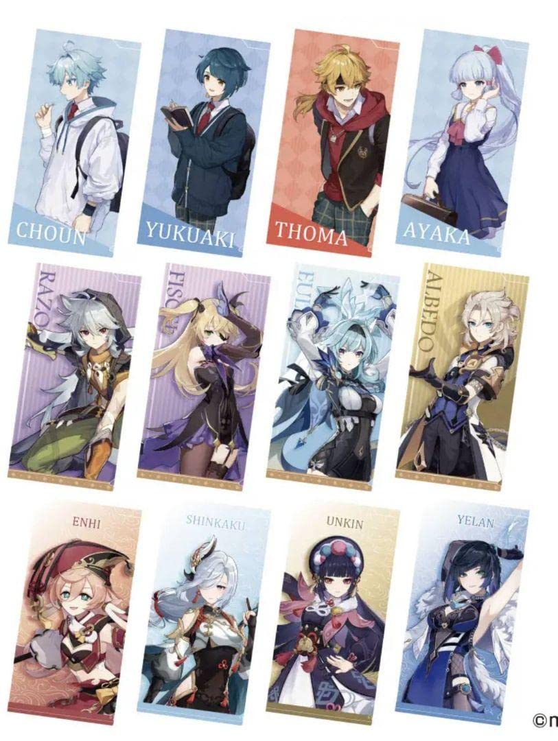 原神 GIGOコラボ チケットファイル チケットホルダー セット 45枚 原神