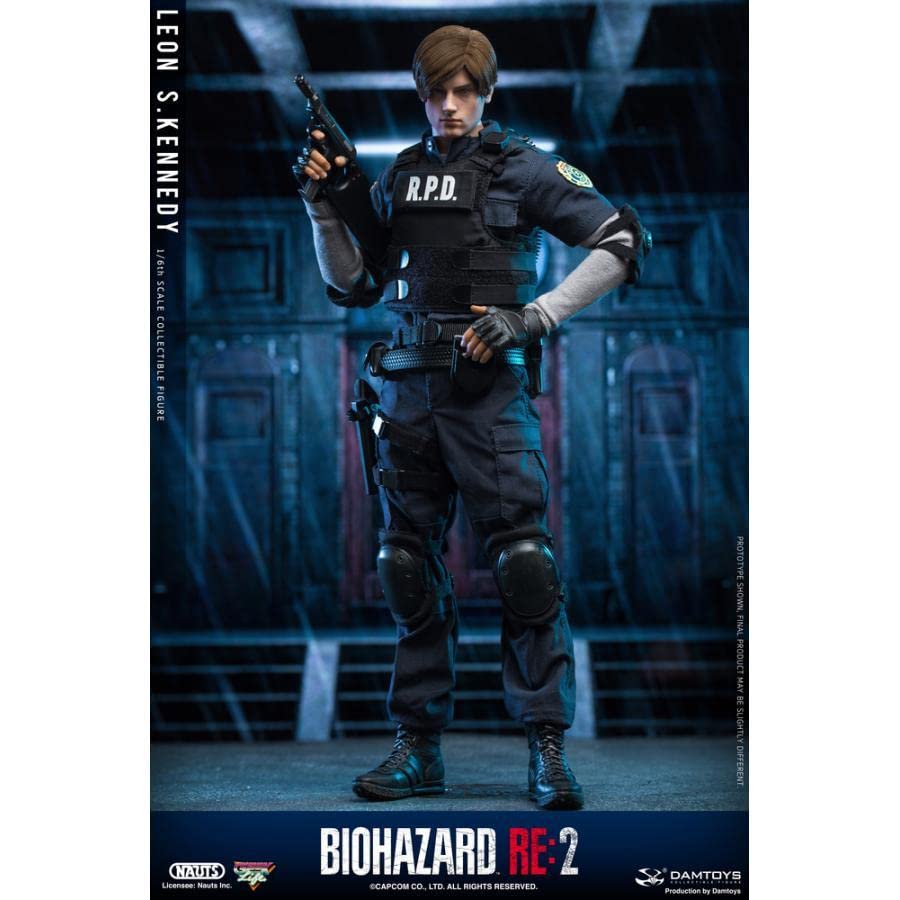 DAMTOYS バイオハザードRE:2 フィギュア レオンS.ケネディ 【公式通販】