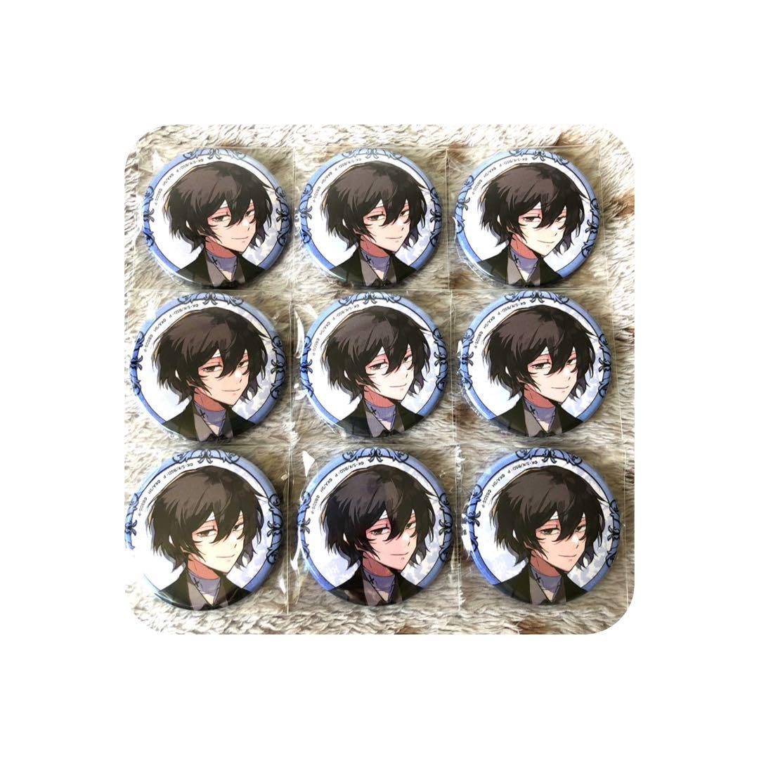 文豪ストレイドッグス 太宰治 ゲーマーズ 冬の本まつり 缶バッジ 10個