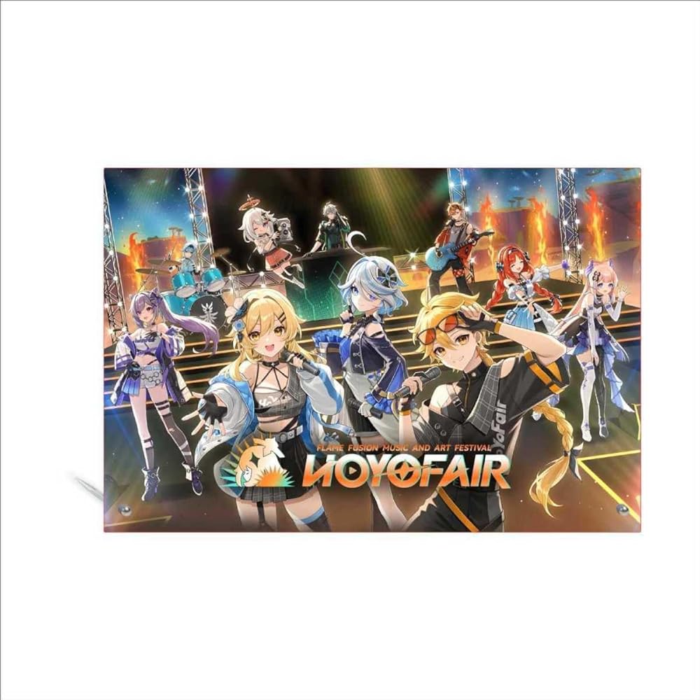 原神 hoyo fair ホヨフェア2023 来場者特典 アクリルコースター 原神