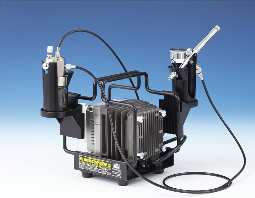 L7コンプレッサーエアブラシセット＆YAMAZEN YD-180 ほか L7