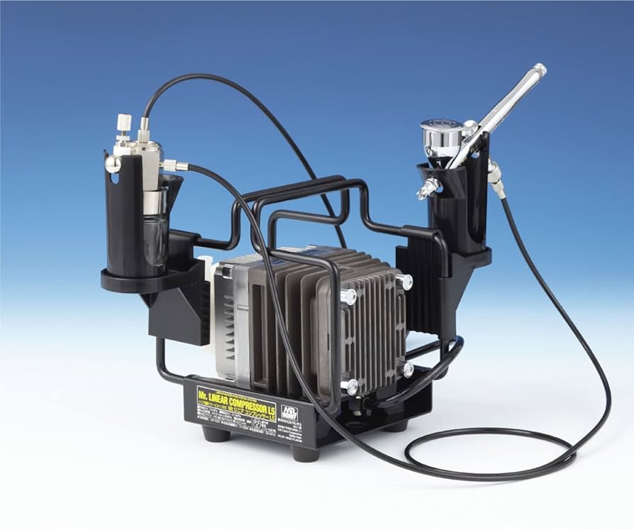 ☆GSIクレオス Mr.リニアコンプレッサーL5 エアブラシセットPS-269