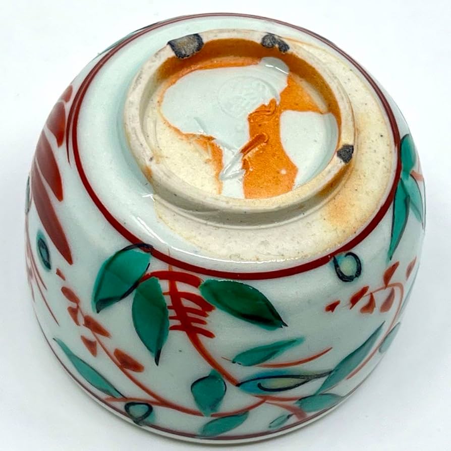 加藤卓男 三彩酒盃 人間国宝 馬の目文 美濃焼 加藤幸兵衛 ぐい呑