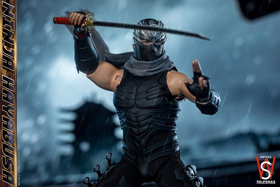 Swtoys 1/6 忍者 ハヤブサ風 可動フィギュア 別素体・衣装付き Swtoys