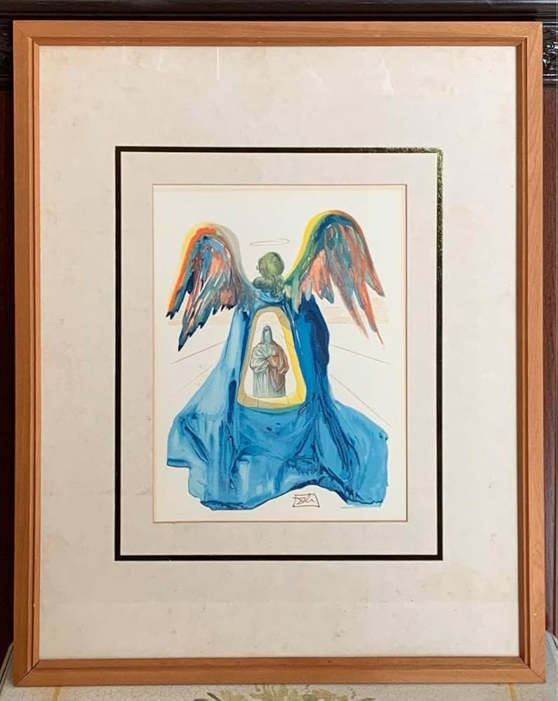 ダリのリトグラフ】「神曲第33歌」【直筆サイン・保証書付き】 Amazon