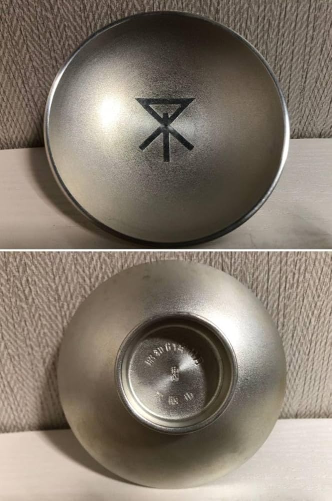 純銀盃 三ツ重 杯 酒器 杯総重量約150g