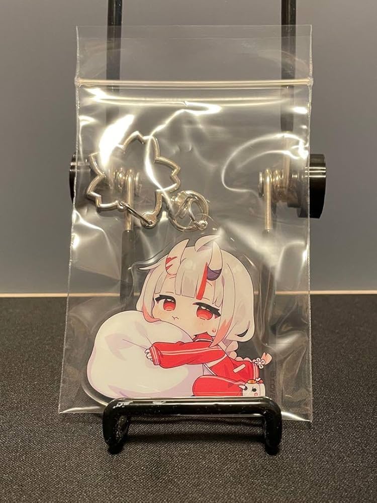 百鬼あやめ 新衣装記念2024 アクリルキーホルダー 刺繍バッジ 百鬼