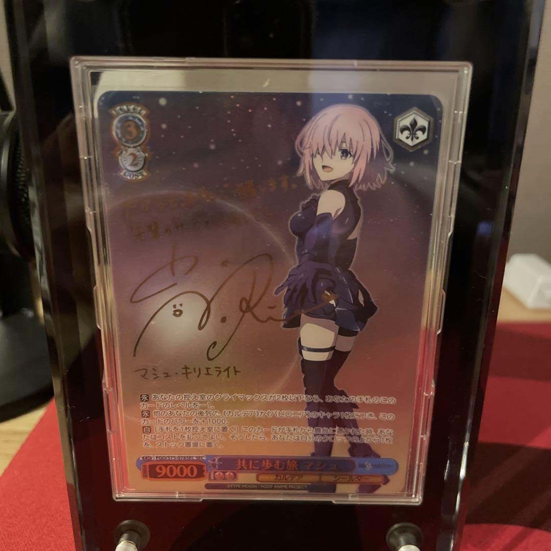 ヴァイス 聖なる盾の騎士 マシュ・キリエライト サイン SP PSA10