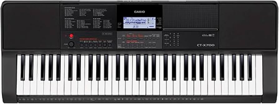 Amazon.com: Casio CT-X700 – Portable 61-Key Keyboard | 600 Tones