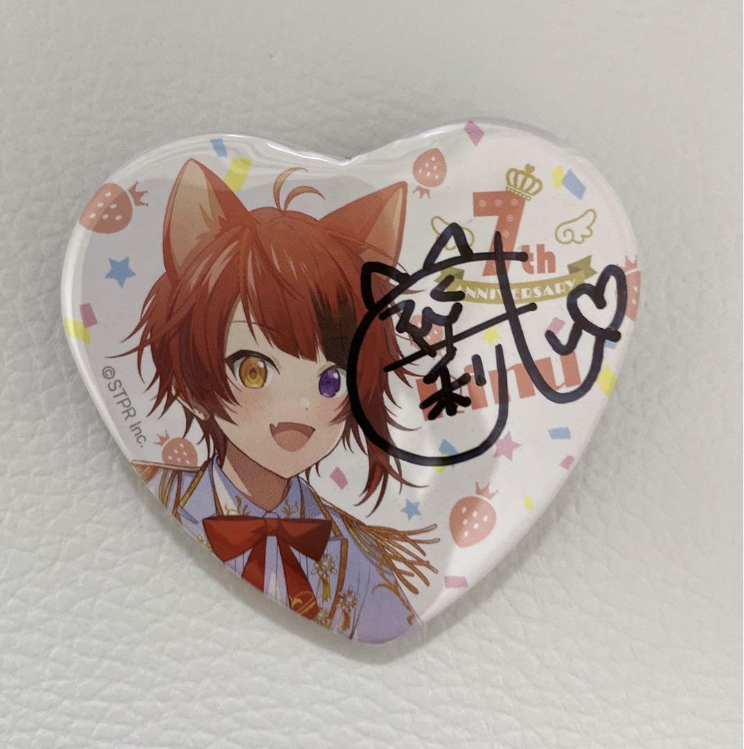 莉犬くん 旗持ち ふぁみこれ A賞 当たり ビッグ缶バッジ 莉犬くん 旗持ち