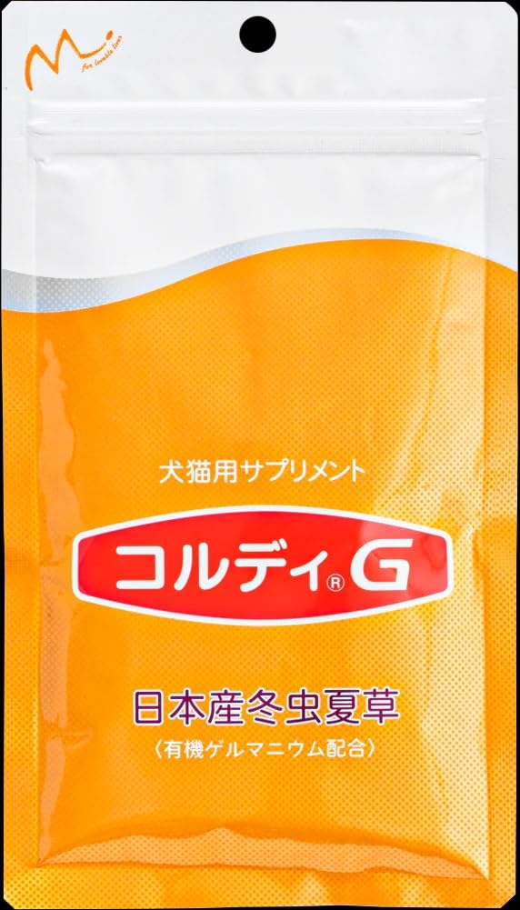 コルディ G 犬猫用サプリメント ストア 100g コルディG 犬猫用