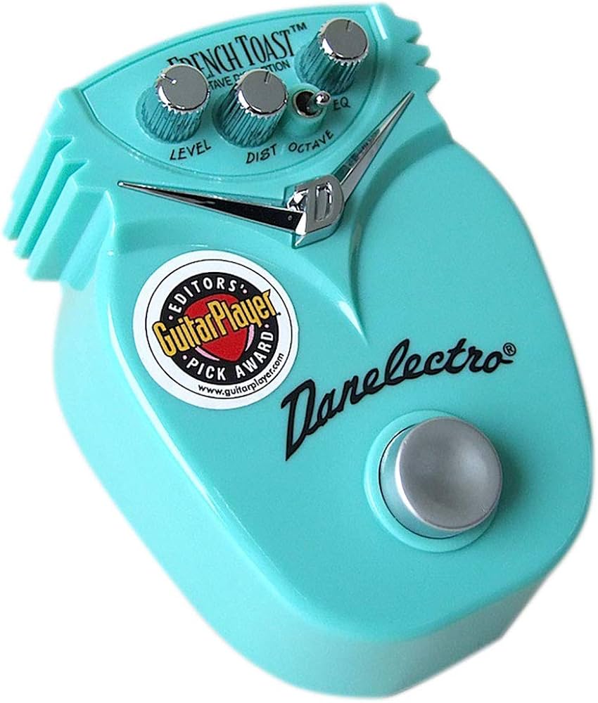 Danelectro DJ-13 French Toast Octave Distortion Mini Effects Pedal