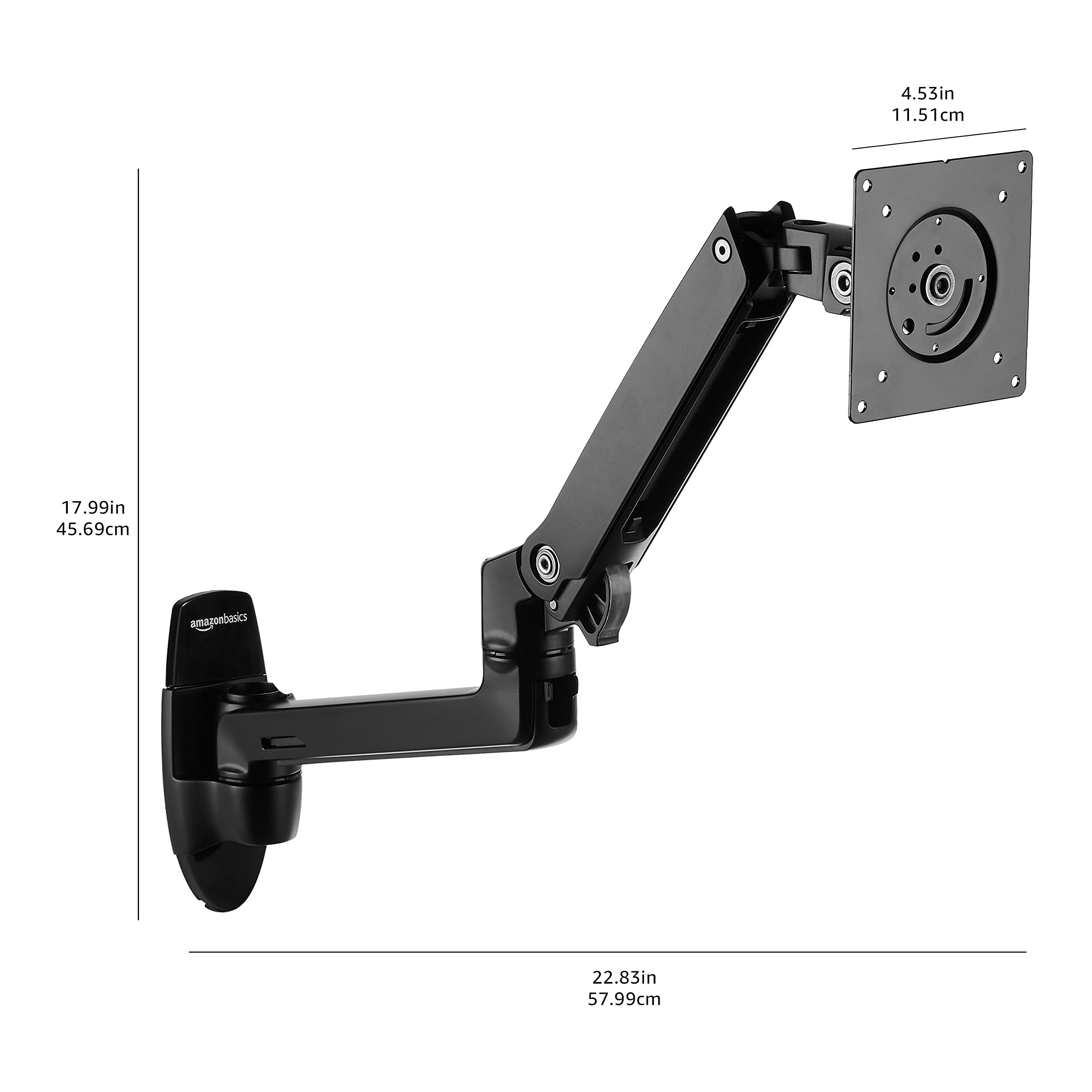 アマゾンBasicsモニターアーム 32インチ（11.3kgまで）VESA Amazon